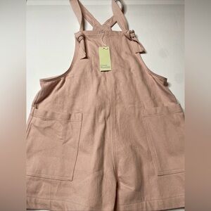 Grey Bandit Shortall Overall Women XS Pink Trendy Summer (O)